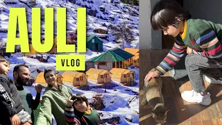 Auli Mein Pahunch Gaye! ❄️ Snow Adventure Ki Tayari | Advay Ki Tabiyat Kharab? 😟