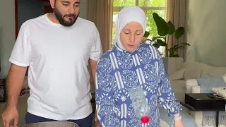 Not playing the water bottle challenge with him anymore!!