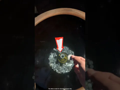 It is not that easy to put a coin inside this hole #shorts