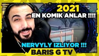 Barış G NERVYLY - 2021 EN KOMİK ANLAR VİDEOSUNU İZLİYOR (EFSANE EĞLENCELİ !!!!)