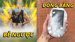 BẺ NGƯỢC, ĐÔNG ĐÁ GALAXY Z FLIP 3 MÀ NÓ VẪN SỐNG LÀ THẾ NÀO !!!