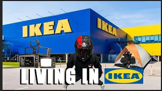 LIVING IN IKEA