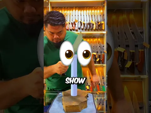 He Made The Sharpest Knife In The World!🔪😱