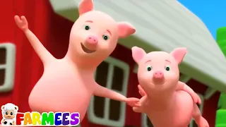 Cinq Petits Cochons,Comptines pour Enfants + Chanson pour Enfants