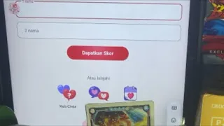 Tulis nama kecocokaan