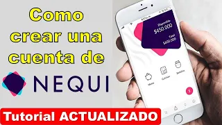 Como CREAR una CUENTA de NEQUI ☑ actualizado ✔