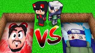 ماين كرافت : القفز في حفرة أوتاكو النينجا و @PmnMinecraft الخفاش