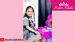 Kashvi PRETEND PLAY With Pink Princess Makeup Kit/Set | KASHVI ADLAKHA