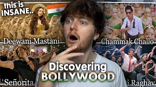 DISCOVERING BOLLYWOOD! (Deewani Mastani, Chammak Challo, Senorita, Raghupati Raghav | Reaction)