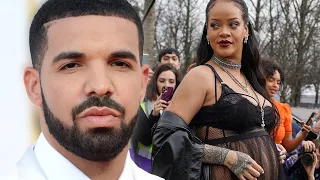 Drake Reacts To Ex Rihanna’s Pregnancy With A$AP Rocky