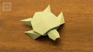 ORIGAMI SCHILDKRÖTE EINFACHE  ANLEITUNG | WIE MAN EINE ORIGAMI SCHILDKRÖTE AUS PAPIER BASTELT | DIY