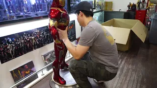 CM STUDIO Captain America: Civil War 1/2 size "IRON MAN MK46" UNBOXING / CM 스튜디오 1/2 사이즈 아이언맨 마크46