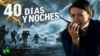 40 DÍAS Y NOCHES | El fin se acerca... ¿quién vivirá para contarlo? | Película Completa en Español