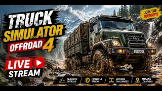 🚛 OFFROAD TRUCK DRIVER LIVE | Extreme Mountain Roads Gameplay