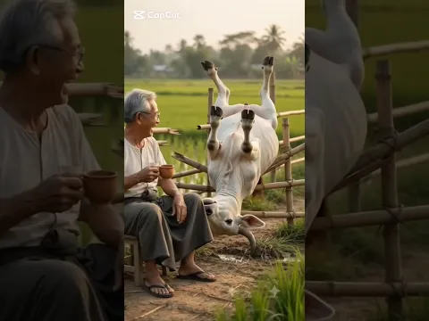 Famer and his cow #cow #funny #comedy #cartoonstory #animals  #animallovers #m2ttv #ugyiai #umyogyi