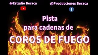 Pista de cadena de coros de fuego para cantar alegre