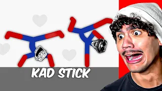 Reagindo a Melhores Momentos Engraçados de Stickman Dismounting com Phonk