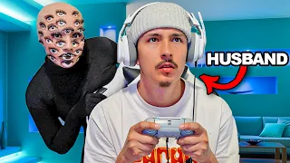 I SCARED MY HUSBAND WITH TIKTOK'S CREEPIEST MAKEUP