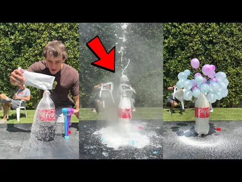 HUGE SODA EXPLOSION!! 😱 - #shorts
