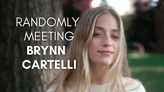 Randomly Meeting Winner of "The Voice", Brynn Cartelli #streetphotography #nyc