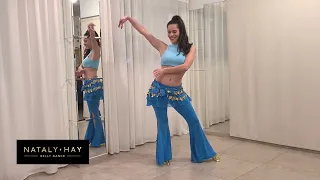 Online Belly Dance with Nataly Hay - YA TAB TAB Choreography  רקדנית בטן נטלי חי