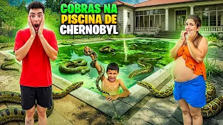 TEM MUITAS COBRAS NA PISCINA DE CHERNOBYL