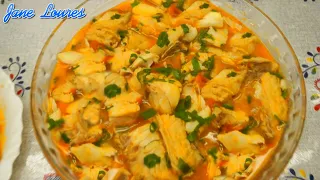 Receita Peixe ao Molho ( receita nota mil, assista até o final)