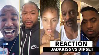 Social Media Reaction Jadakiss Makes Dipset Funeral 😅In Verzuz ‘Jada You KING of NY, True 2021 MVP’