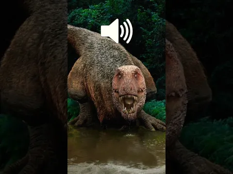 Настоящий звук динозавров #наука