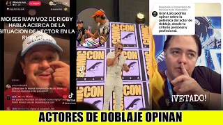 Actores de Doblaje Hablan Sobre Funa a Hector Ireta - Lalo Garza, Juan Carlos Tinoco...