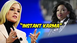Pam Bondi HUMILIATED By Jasmine Crockett’s Jaw‑Dropping Response — Studio STUNNED Into Silence