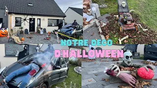 NOTRE DÉCORATION D'HALLOWEEN - VLOG