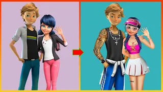 Miraculous Ladybug Adrian Glow Up - Miraculous Cartoon
