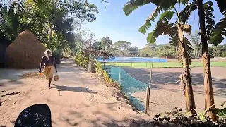 গ্রামের সুন্দর রাস্তার অপরুপ মনোরম প্রাকৃতিক দৃশ্য || Beauty of the village nature