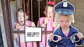 WANTED by POLICE! SOTY Sisters Pretend Play PRISON Escape