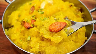 नवरात्रि में बनाएँ ये लाजवाब कद्दू का हलवा  सिर्फ 15 मिनट में Kaddu Ka Halwa Pumpkin Halwa Recipe