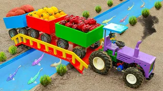 Top diy tractor making mini garage for tractors construction | diy mini sand sieve | HP Mini