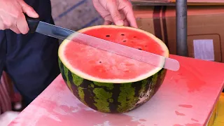 달인의 현란한 과일 자르기 스킬!! 남대문 과일자르기 달인/  Namdaemun Master Amazing cutting skills
