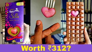 Secret QR Message? Heart Blush Dairy Milk - Valentine's Day