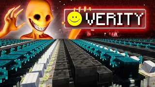 ALL MINECRAFT BOSSES VS REAL VERITY MOD