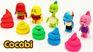 💩Popó de Arco iris | Aprende los colores para Infantiles en Inglés | Satisfying | Hola Cocobi