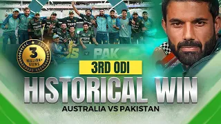 Australia vs Pakistan | 3rd ODI | Full Match Highlights | tapmad
