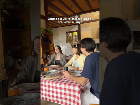 Deixa que o Gabriel lava… 😔😔