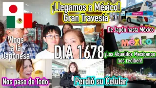 De JAPÓN 🇯🇵 Hasta MÉXICO 🇲🇽 ¡Toda la Travesía! + Llegamos con los Abuelos - Ruthi San ♡ 27/28-07-25