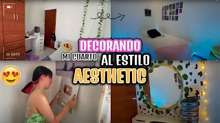 Decorando mi cuarto al ESTILO AESTHETIC ✨Volvi / Andrea casallas