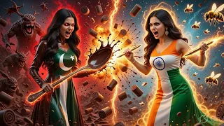 India 🇮🇳 vs pakistan 🇵🇰 || The magical world 🌍 Battle! 