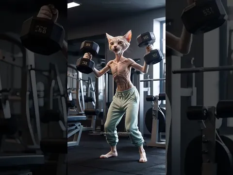 Cat transformation 😍