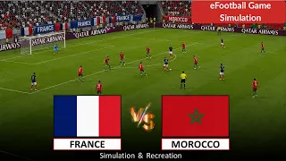 France vs Morocco | Round of 8 - World Cup 2026 | Video Game Simulation Match
