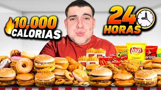 COMIENDO 10.000 CALORIAS EN 24 HORAS...