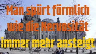 Man spürt förmlich wie die Nervosität ansteigt!